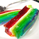 Illustration for article titled Rainbow Jell-O: Still jiggly after all these years?